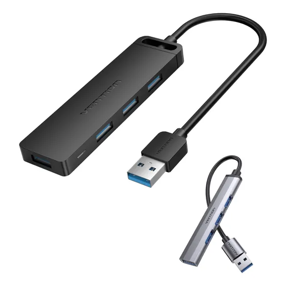 Vention Hub Usb 3.0 Mini Concentrador Aluminio