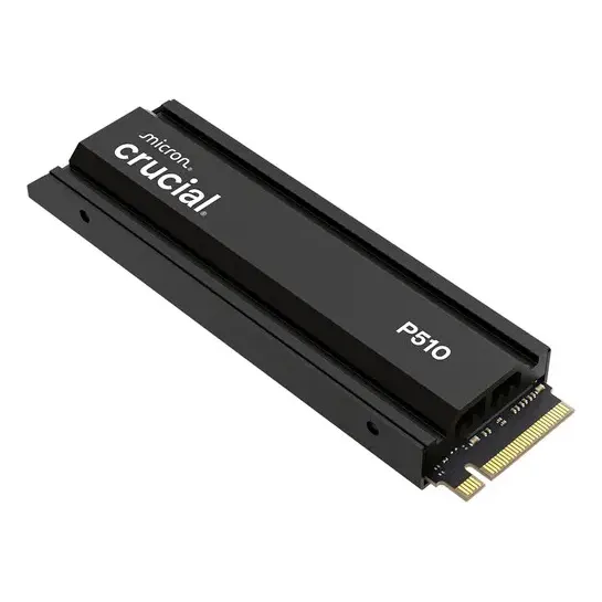 Ssd Crucial P510 Pcie Gen5 Nvme 1tb Con Disipador De Calor Negro | Cuotas sin interés