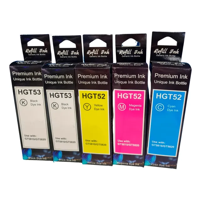 5 Tintas Para Impresoras Hp Tank 400 500 Inktank530 Tank615