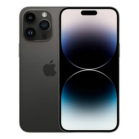 iPhone 14 Pro Max (sólo eSIM) 128 GB negro espacial - Excelente (Reacondicionado)