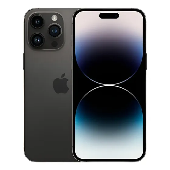 iPhone 14 Pro Max (sólo eSIM) 128 GB negro espacial (Nuevo con caja abierta) | Cuotas sin interés
