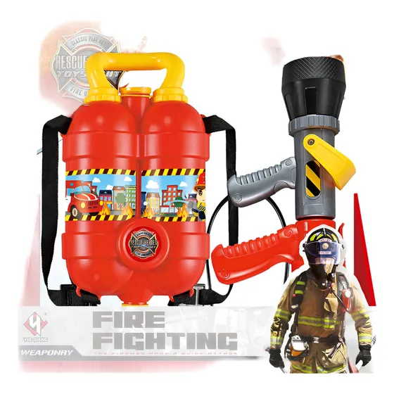 Juguete Pistola De Agua Con Mochila Bomberos - Toy Store