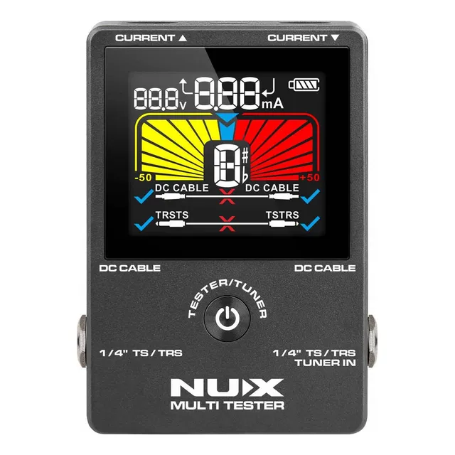 Multi Tester Cables+afinadorguitarra 4en1 Nux Nmt1 Oferta