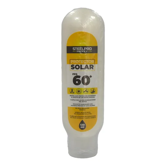 Bloqueador Solar Fps60+ Steelpr - mL a $470