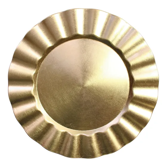 Chargeit By Jay Ruffle Rim Charger Plato De Servicio De Mela