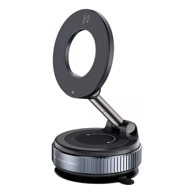 Soporte Magnético  Teléfono Ventosa Giratoria  360 Negro