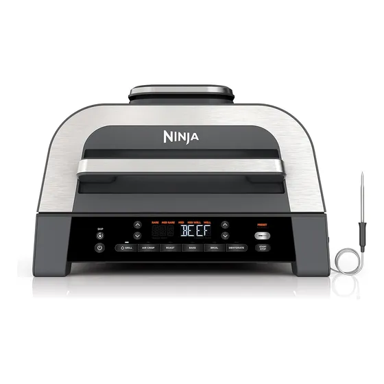 Ninja Dg551 Foodi Smart Xl Parrilla Interior