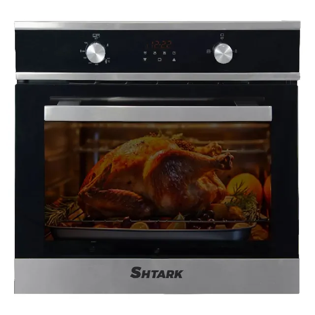 Horno Empotrable De Gas Acero Inoxidable Grill Eléctrico 60l Shtark