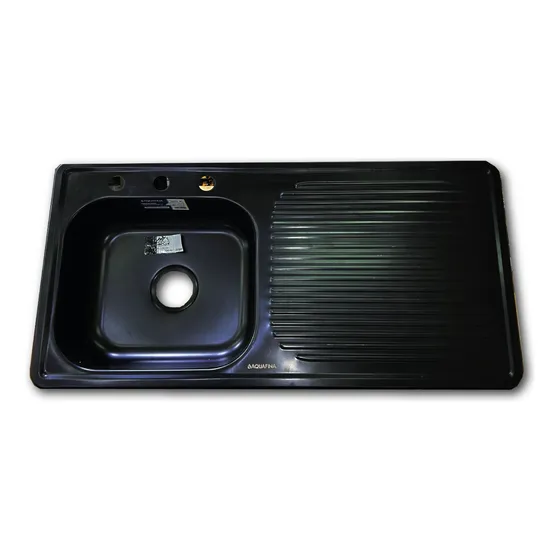 Fregadero De Acero Inoxidable/escurridor Derecho Aquafina