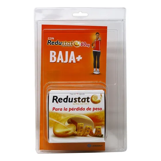 Redustat Orlistat 60 Mg Caja C/90 Cápsulas