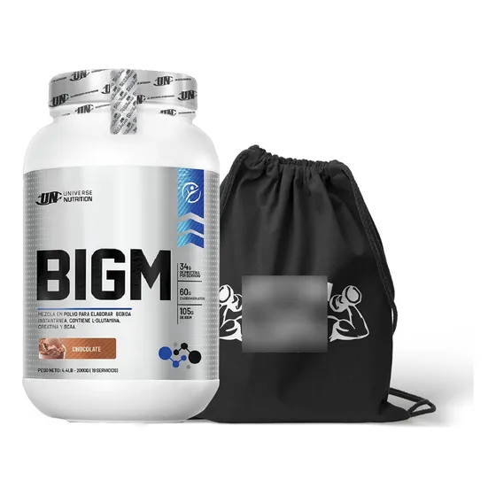 Pack Proteina Bigm 2kg + Bolsimochila