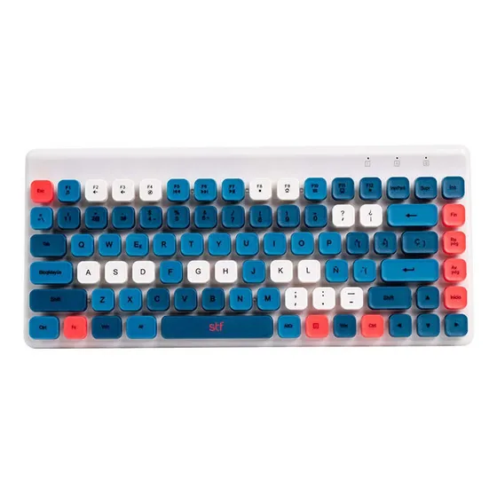 Kit Teclado + Mouse Inalámbrico Stf Viva! Para Computadora