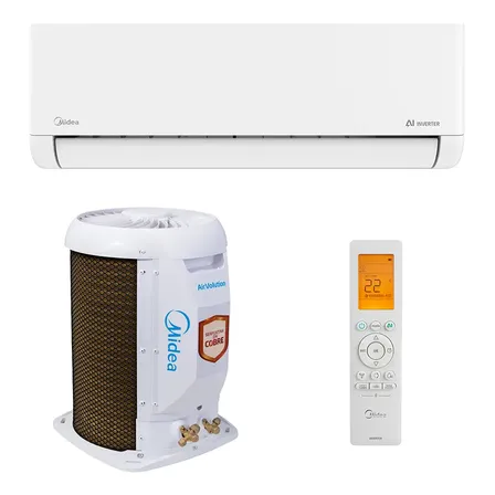 Ar Split Midea Airvolution 9k Frio Inverter R-32 220v Branco 220v