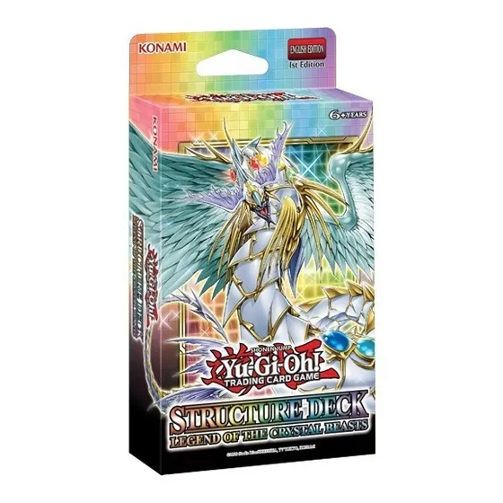 Yugioh! Structure Deck: Legend Of The Crystal Beasts Inglés