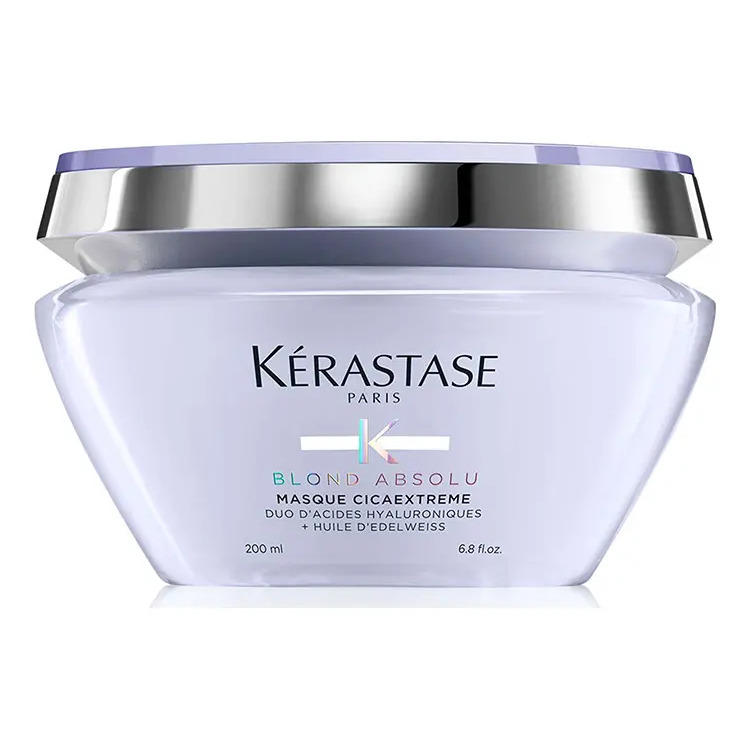 Máscara Kérastase Blond Absolu Cicaextreme, Cabelos Loiros, Danificados ou com Mechas, 200ml Máscara Kérastase Blond Absolu Cicaextreme, Cabelos Loiros, Danificados ou com Mechas, 200ml