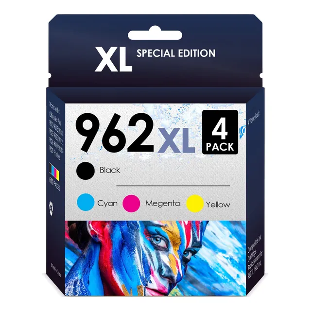 Cartuchos De Tinta 962xl. Funciona Bien Con Impresoras