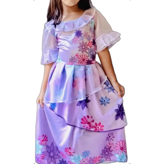 Disfraz Isabela Madrigal Encanto Hermoso Vestido Premium