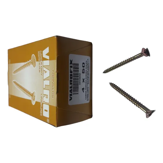 Tornillos Fix 4 X 50 (1000 Unidades)