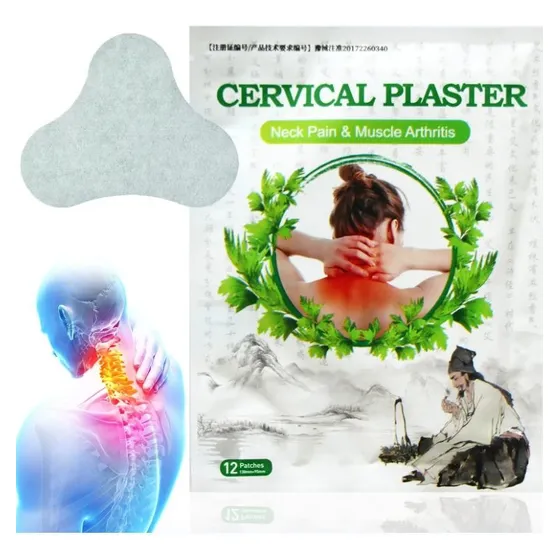 Set De 10 Parches Aloe Vera Para Cuello