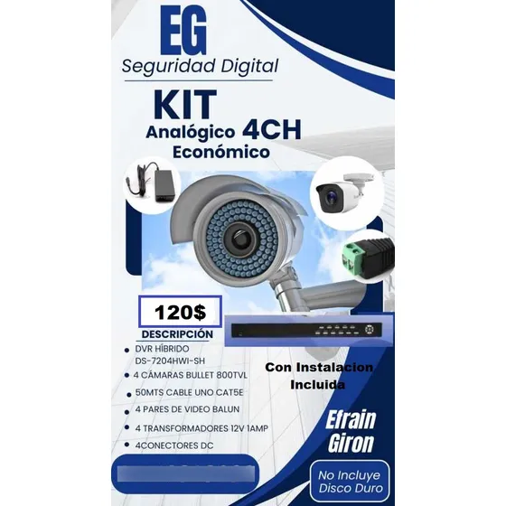 Kit De Camaras De Seguridad