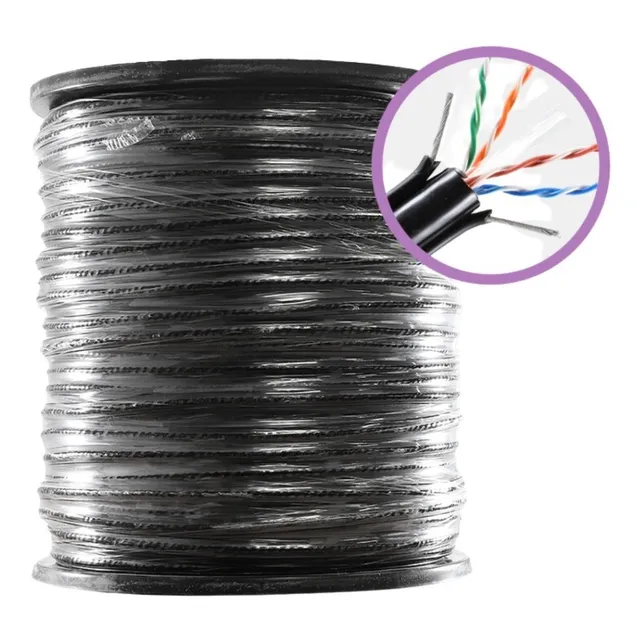 Cable Utp Cat6 Viajero Para Elevadores Enson 43352b305 2 Con