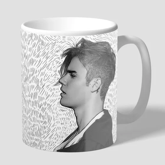 Taza De Ceramica Justin Bieber