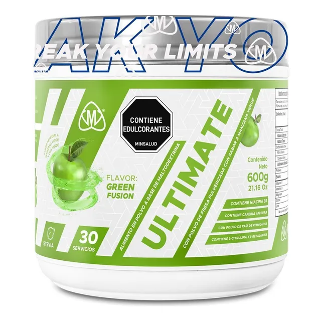 Ultimate Imn Pre Entreno X 600g - g a $188