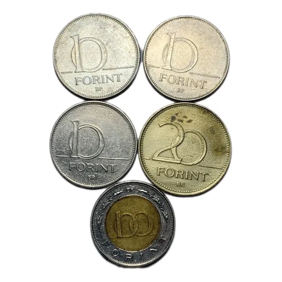 Hungria- 10, 20 E 100 Forint , 93,94, 98, 07 E 08 F.grátis