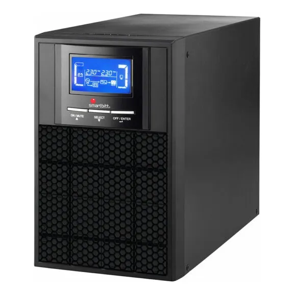 No Break Smartbitt Sbol1kt, 900w, 1000va, 3 Contactos /v Color Negro