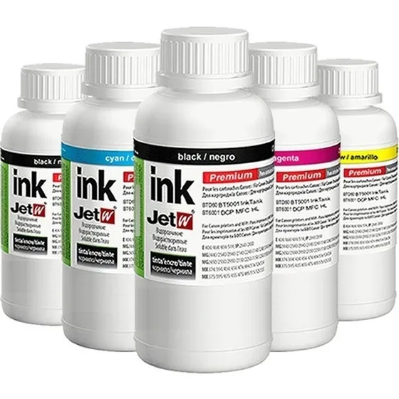 5x 500ml Tinta Premium Para Impressora Canon Ix6810 C5000-01 Tinta Preto Pgbk Preto Ciano Magenta Amarela