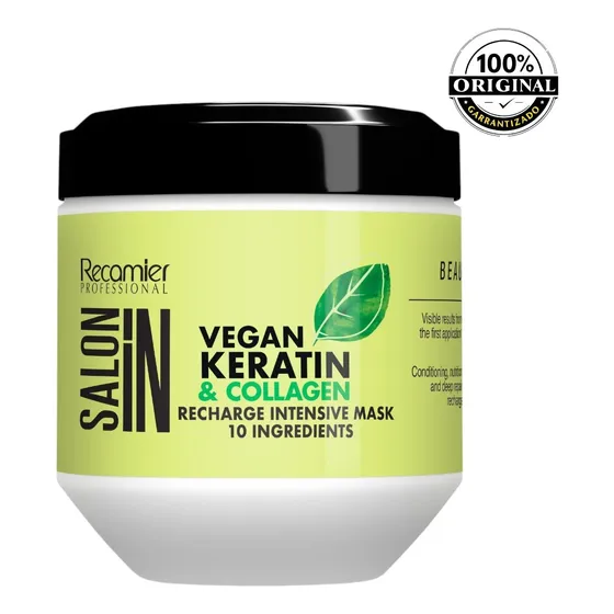 Mascarilla Intensiva Recamier Vengan Keratin 500 Gr Original