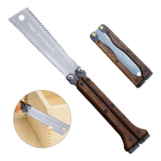 Serrucho Japonés Portatil 30 Cm Doble Cierra 66 Dientes Serrucho Japonés Portatil 30 Cm Doble Cierra 66 Dientes