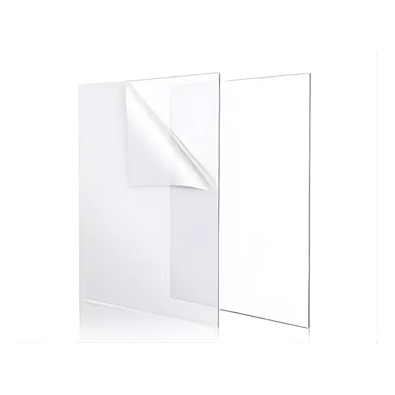 Lamina De Acrilico Transparente 5 Mm 61x122 Cm