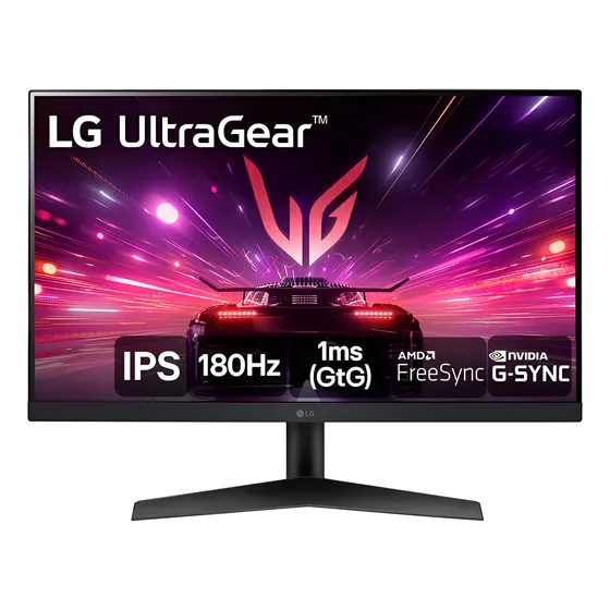 Monitor Gamer Lg Ultragear 24 180hz 1ms Full Hd Ips Bivolt Preto 127/220v