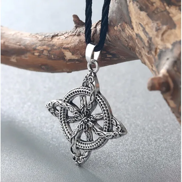 Collar Nudo Luz De Brujas Amuleto Proteccion Novios Mitico