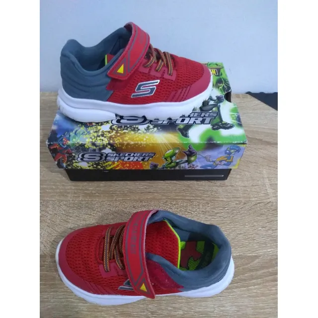 Calzado Zapato Deportivo Para Niño Skechers Usado Como Nuevo