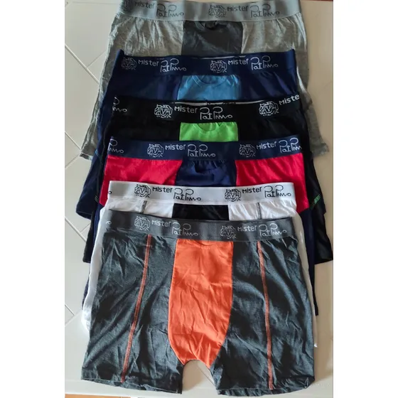 Ropa Interior Boxers Caballero Largo Mr Patprimo S/m/l/xl