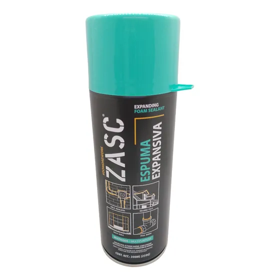 Espuma Expansiva De Poliuretano Multiusos 300ml Zasc