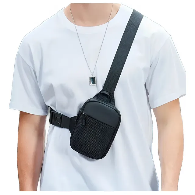 Bandolera Mini Porta Celular Impermeable Viaje Documentos