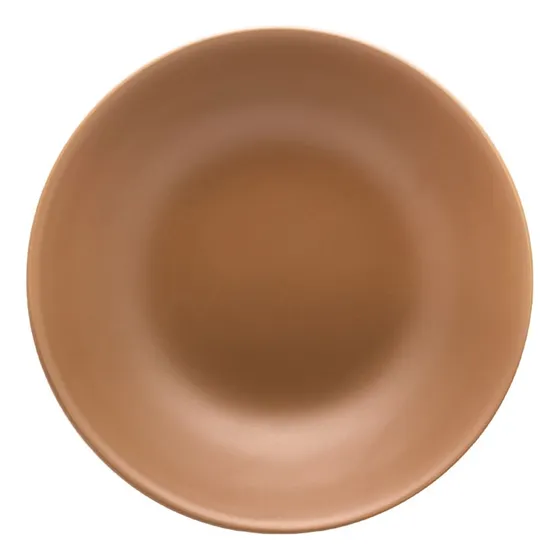 Set X 6 Plato Hondo Cerámica Oxford Unni 20 Cm