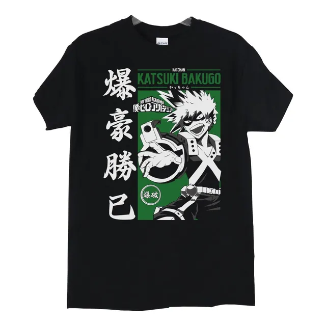 Polera My Hero Academia Katsuki Bakugo Kac Anime Poleradicto