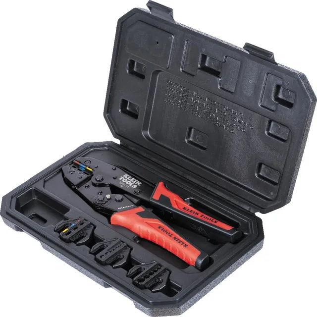 Klein Tools 3000crkit Juego De Herramientas Para Crimpado De