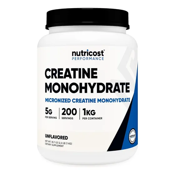 Creatina Monohidratada 5g En Polvo Nutricost 1000 Gr