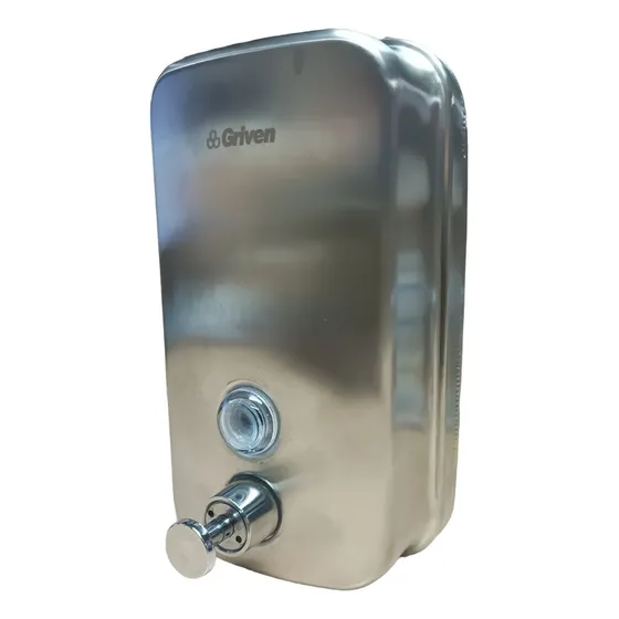 Dispensador De Jabon Liquido Acero Inox 800ml  Griven
