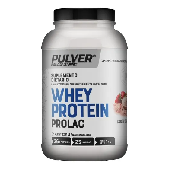 Proteina Prolac 1 Kilo Pulver Crecimiento Muscular Definido