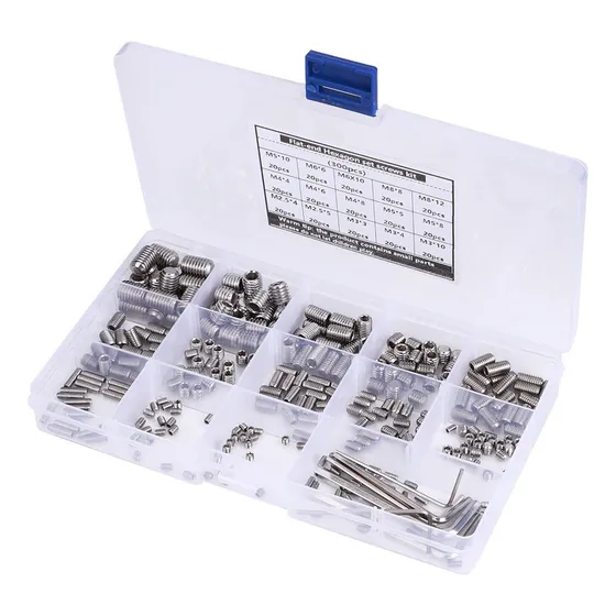 Kit De 300 Tornillos Prisioneros Hexagonales Combinados En C