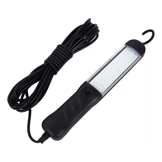 Cordão Luz Pendente Led Com Pino E Ímã Mecânico 80 Leds 15w Luz Branco-neutro 12v