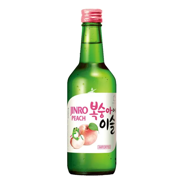 Soju Coreano Jinro Durazno 360 Ml