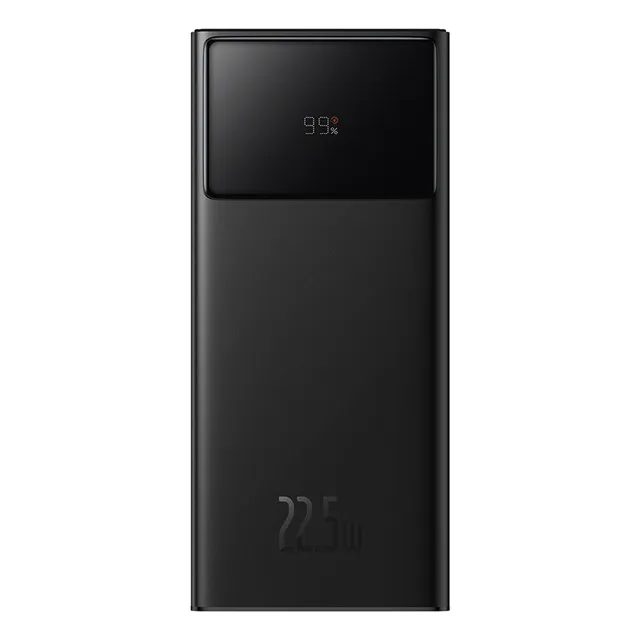 Powerbank Baseus Digital 30000mah 22.5w Usb A Tipo C Negro
