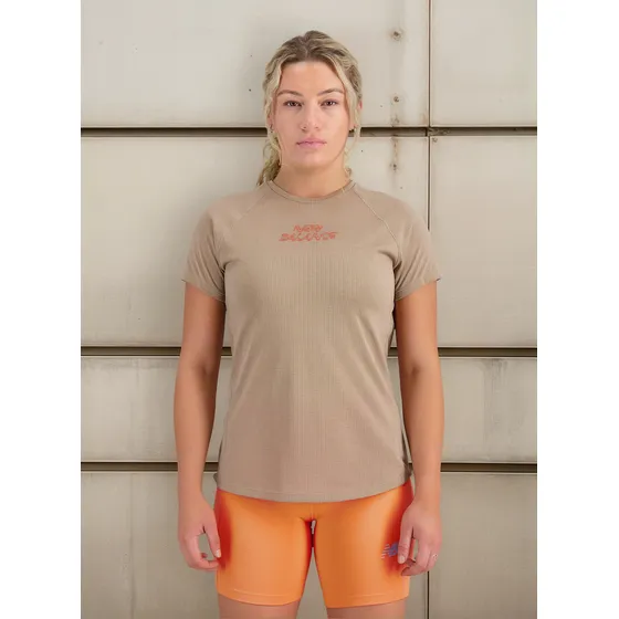 Remera New Balance De Dama - Impact Run - Wt21263muh